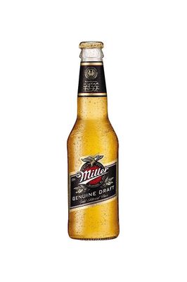 MILLER DRAFT BEER 330ML BOTTLES 6 PACKS