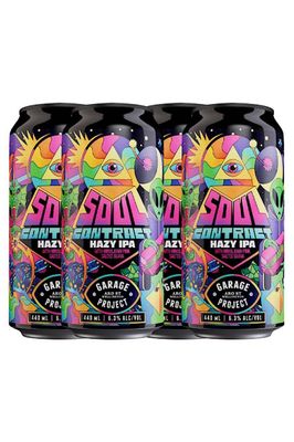 GARAGE PROJECT SOUL CONTRACT HAZY IPA 440ML 6.3%