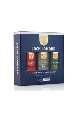 LOCH LOMOND THE OPEN GOLF EDITION 3 X MINIS GIFT SET