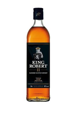 KING ROBERT II FINEST SCOTCH WHISKY 1 LTR 40%