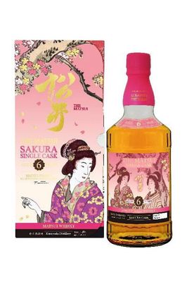 THE MATSUI SAKURA SINGLE CASK AGED 6 YEARS  48% 700ML