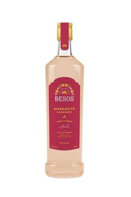 BESOS MARGARITA  HABANERO READY TO SERVE 700ML 15%
