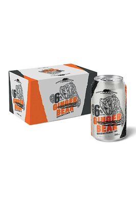 CRIMSON BADGER GINGER BEER 6 PACK 330ML  CANS 6%