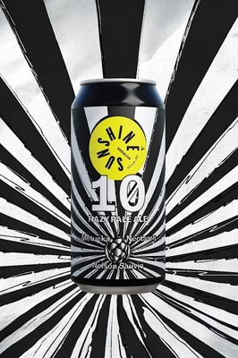 SUNSHINE BREWERY NO 10 HAZY PALE ALE 5% 440ML CAN