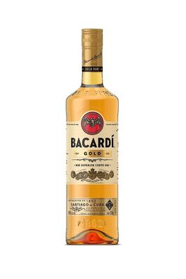 BACARDI CARTA ORO GOLD RUM 1 LTR