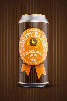 GARAGE PROJECT CHUFTY BADGE GOLDEN MILD 440 ML CAN 3.5 %