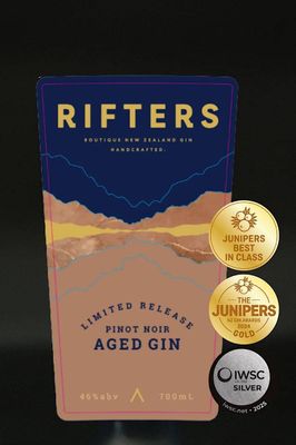 RIFTERS LIMITED RELEASE PINOT NOIR GIN 46% 700ML