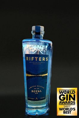 RIFTERS LIMITED RELEASE ROYAL NAVY GIN 57.7% 700ML