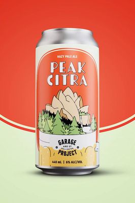 GARAGE PROJECT PEAK CITRA 440ML CAN 6 %