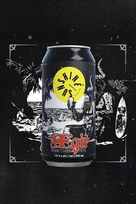 SUNSHINE AEGIR WEST COAST IPA 7.2% 440ML CAN