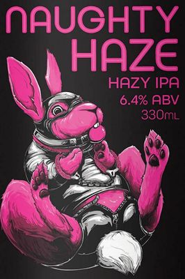 DOUBLE VISION NAUGHTY HAZE 330ML 6 PACK CANS 6.4%