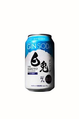 Matsui RTD The Hakuto Gin Soda 7% 350ml can