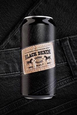 Garage Project Black Denim  440ml cans  8.0% ABV