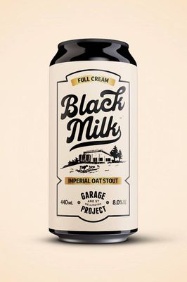 Garage Project Black Milk 440ml cans  8.0% ABV