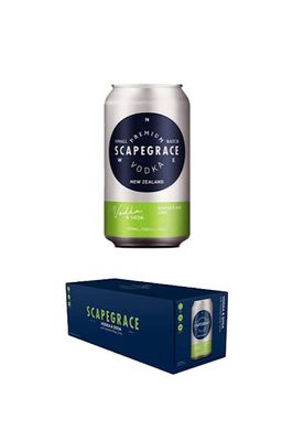 Scapegrace RtD Vodka  Soda Lime 10 pack 330ml
