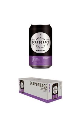 Scapegrace RtD Gin Boysenberry &amp; Lemon 10 pack 330ml