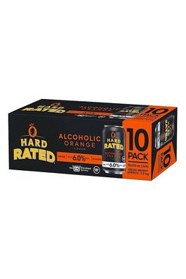 Hard Rated Orange 10 Packs 6%