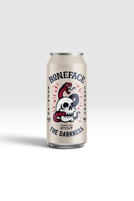 Boneface The Darkness American Stout 5.8% 440ml