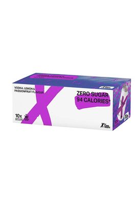 X Long White Zero Sugar Lemon Passion  10 x 330ml 5% Cans