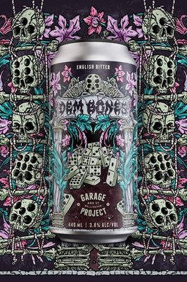 Garage project Dem Bones English Bitter 3.8% 440ml