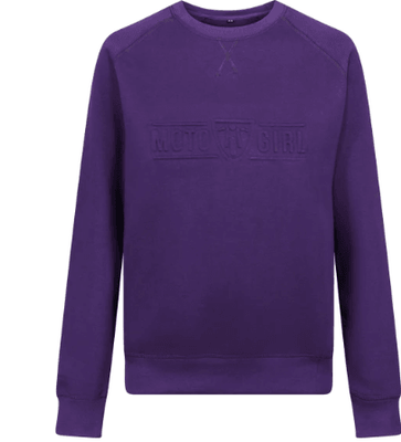 Motogirl Sweatshirt Purple