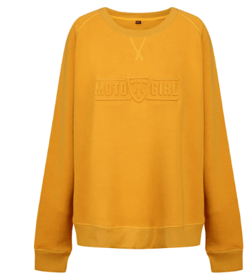 Motogirl Sweatshirt Yellow