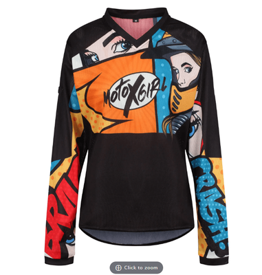 Motogirl Pop Art MX Jersey