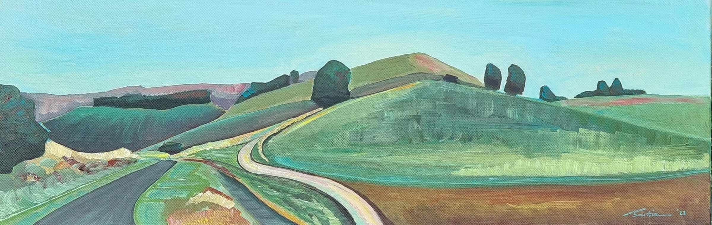A winding Road  | SOLD