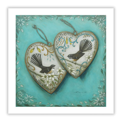 Two Hearts | Art Print