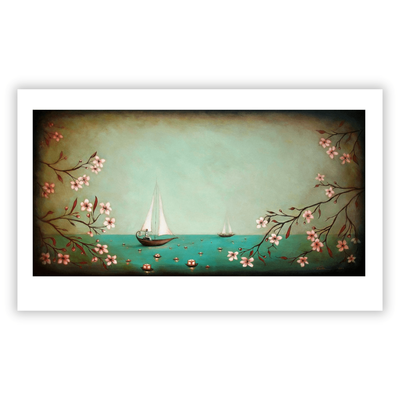 Lights to guide you home | Art Print