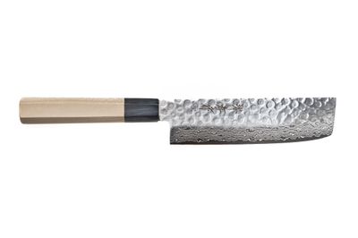 Sakai Takayuki Japanese Style 45 Layer Damascus Japanese Nakiri Knife 160 mm