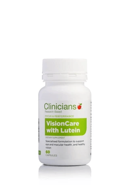 Clinicians Visioncare With Lutein Areds Capsules 90