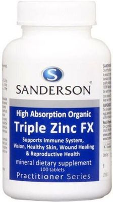 Sanderson Triple Zinc FX 100 Tablets