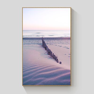 Shoreline Remnants framed canvas 70x100cm