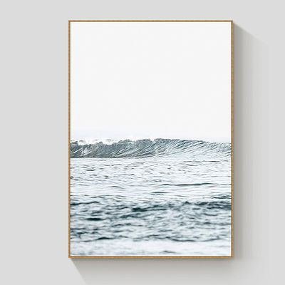Perfect Wave framed canvas 90x120cm