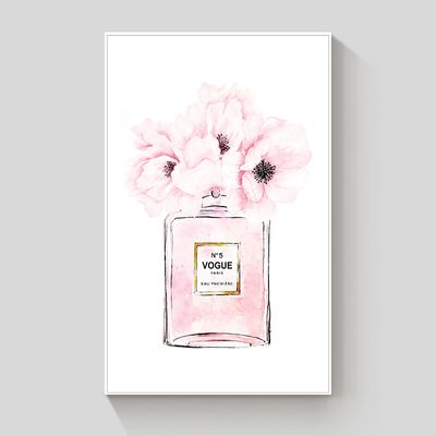 Vogue Parfum framed canvas 70x100cm