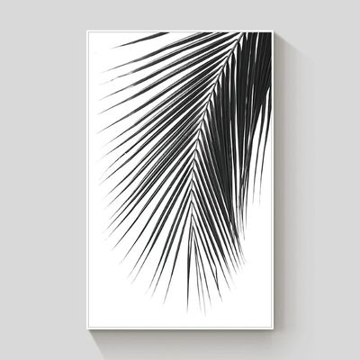Simple Palm I framed canvas 60x90cm