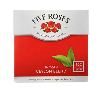 Five Roses Tea 102s (BB 14/11/23) BUY 2 FOR $18