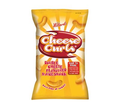 Willards Cheese Curls 150g - Cheese