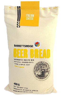 Barretts Ridge Beer Bread Mix 450g - Italian Cheese (BB 02/24)