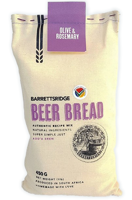 Barretts Ridge Beer Bread Mix 450g - Olive &amp; Rosemary (BB 02/24)