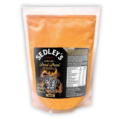 Sedleys Peri Peri Sprinkle - Refill 250g