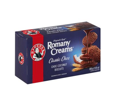 Bakers Romany Creams 200g - Classic Choc