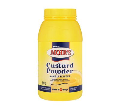 Moirs Custard Powder 500g (BB 13/10/24)