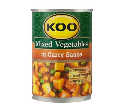 Koo Vegetable Curry 420g (BB 27/07/23)