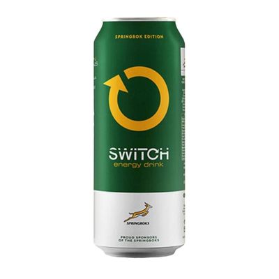 CLEARANCE Switch Energy Drink Sprinkbok 500ml BB 05/10/24