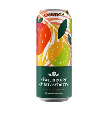 Switch Energy Drink Kiwi, Mango, Strawberry 500ml