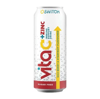 CLEARANCE Switch Vita C Goji Berry and Starfruit Sugar Free 500ml BB 24/07/25