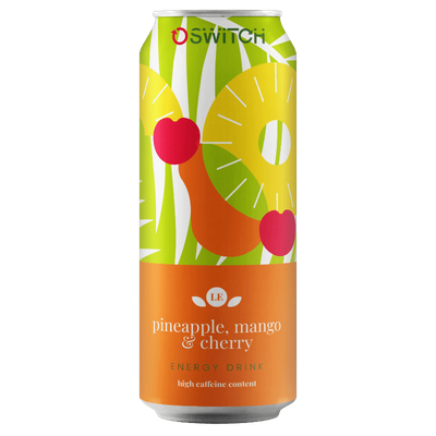 Switch Energy Drink Pineapple Mango &amp; Cherry 500ml