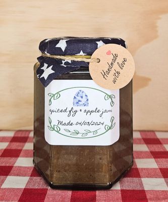 Spiced Fig &amp; Apple Jam - 250g